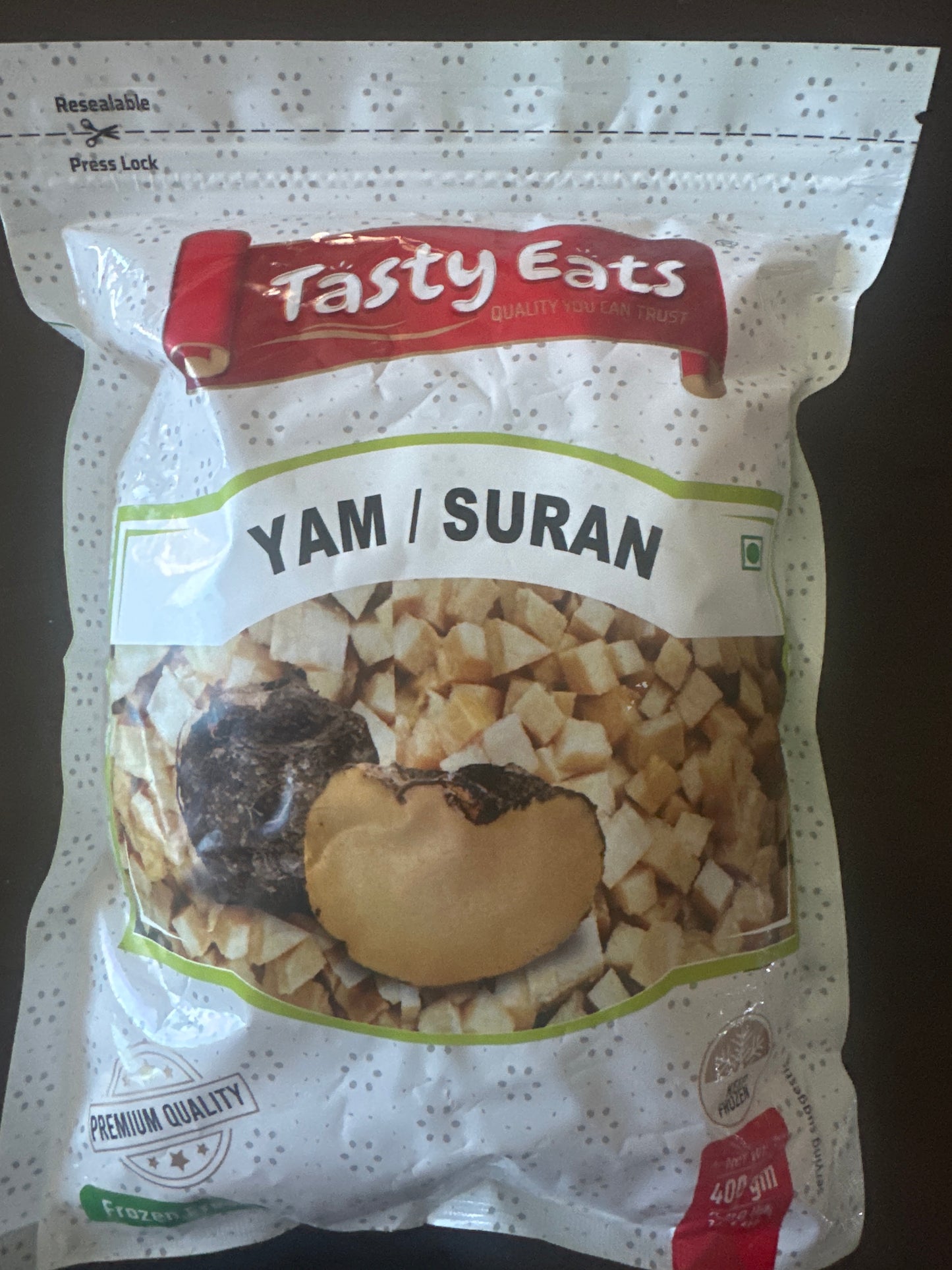 Tasty eats yam/ suran