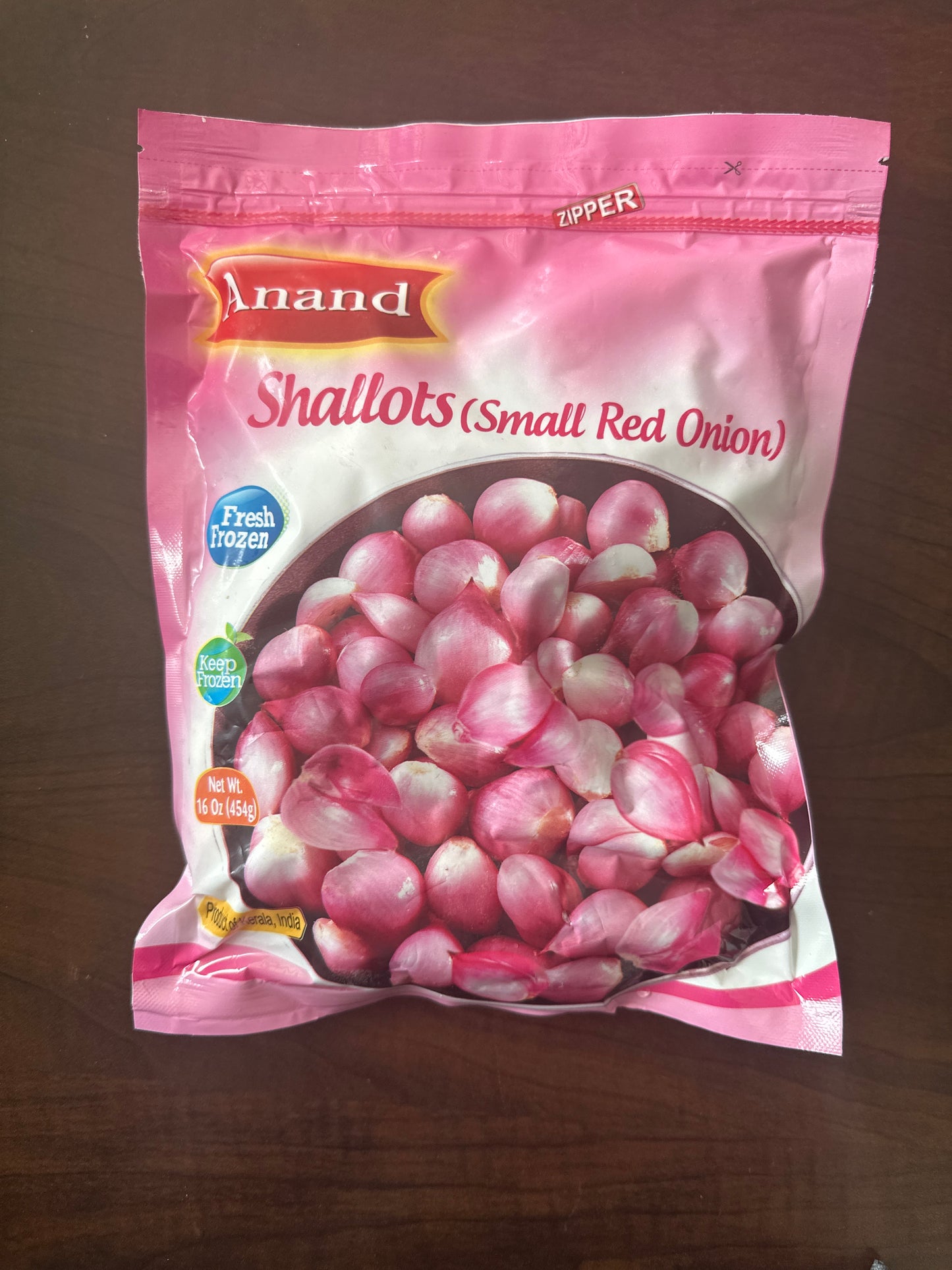 Anand Frozen Food Shallots (Small Red Onion)  16oz / 454g