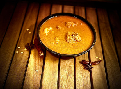 Chicken Curry ( Varutharacha /roasted coconut gravy )