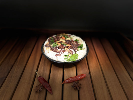 Thalasseri Fish Biriyani ( Seeraga Samba/Jeerakasala/Kaima rice)