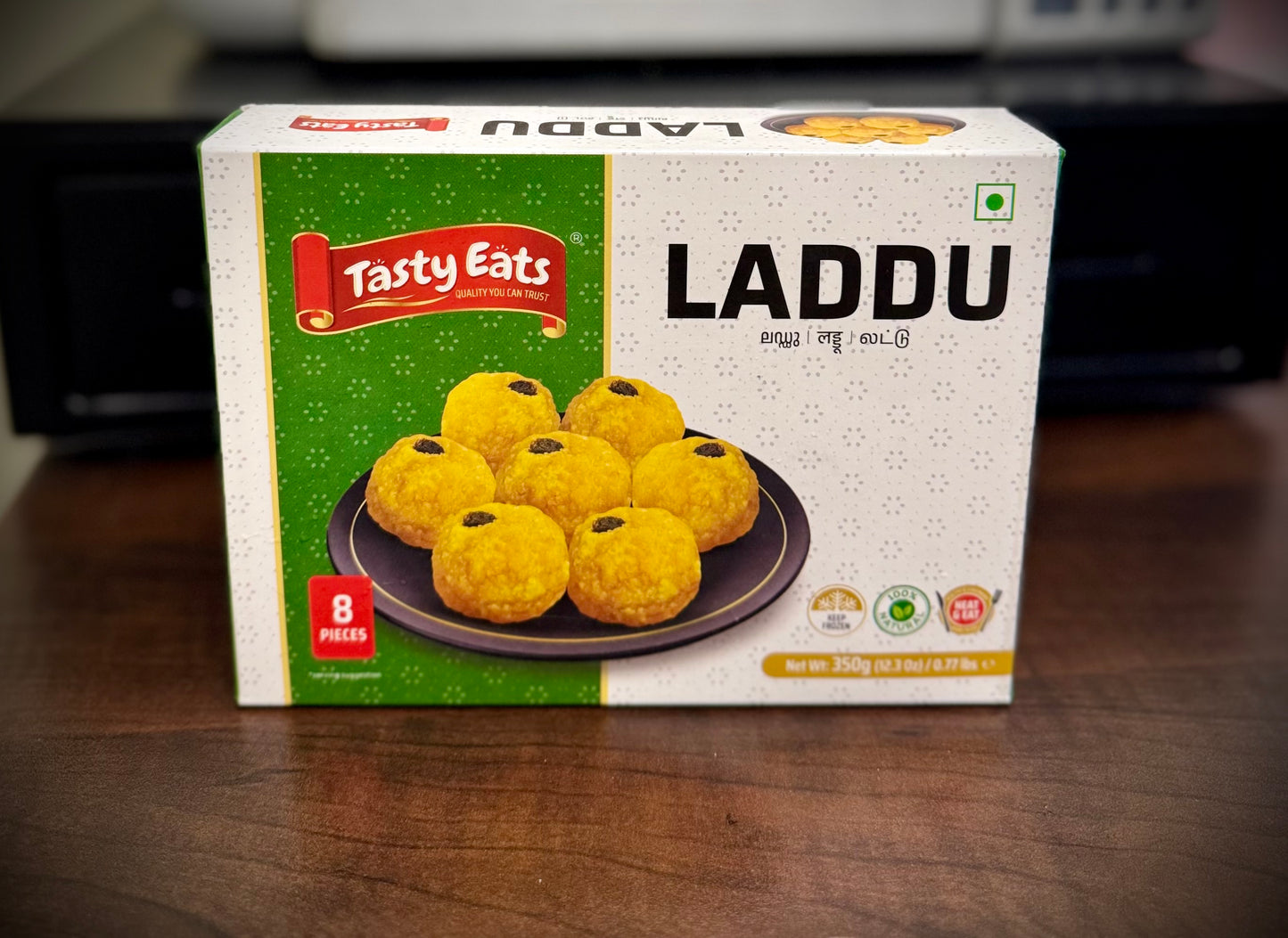 Tasty Eats Frozen Food Laddu 350g / 12.3oz / 0.77lb