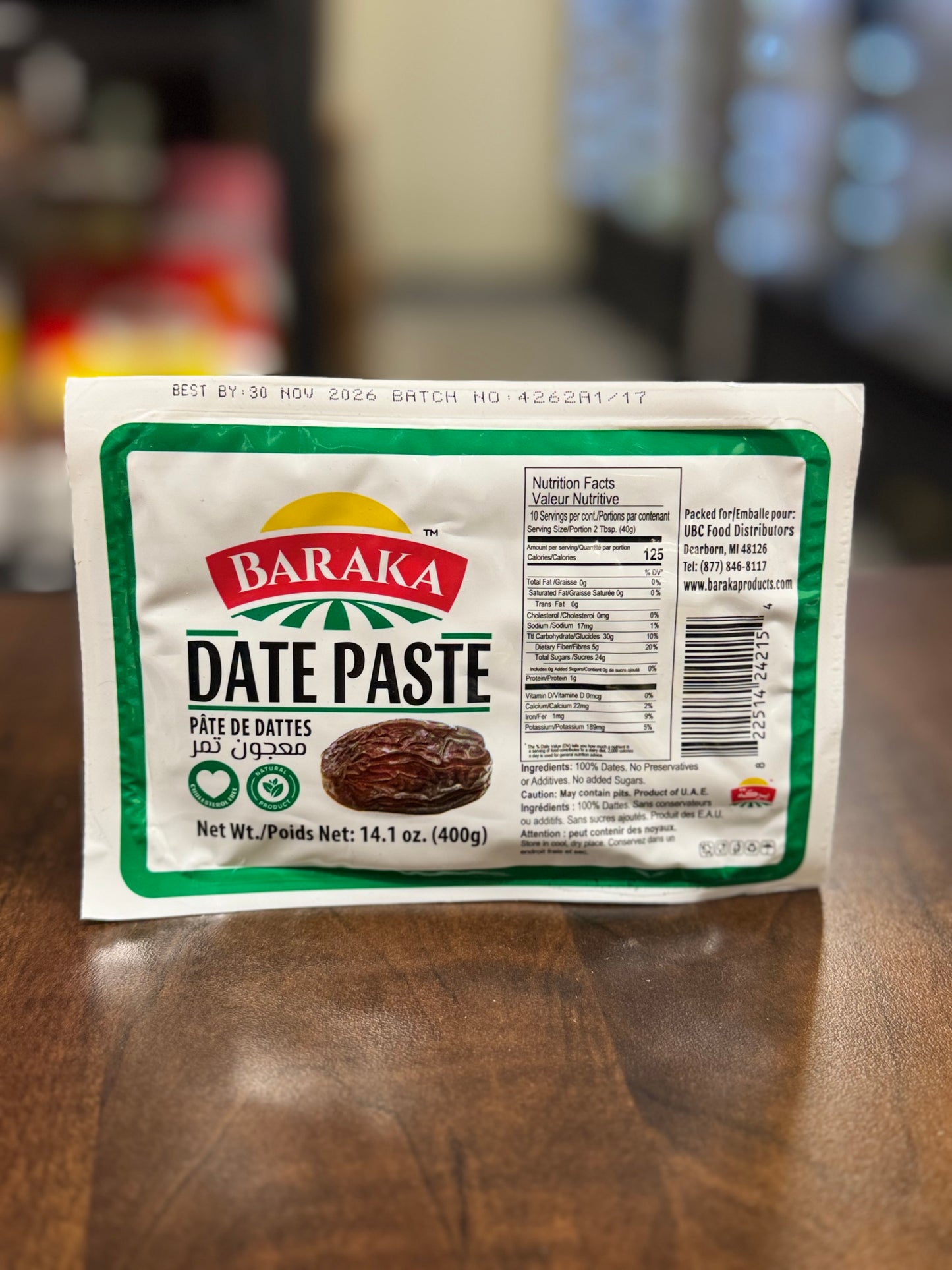 Baraka Spice Mix Dates Paste 14.1oz / 400g