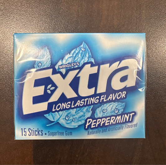 Wrigley’s Candy Extra Peppermint 15ct