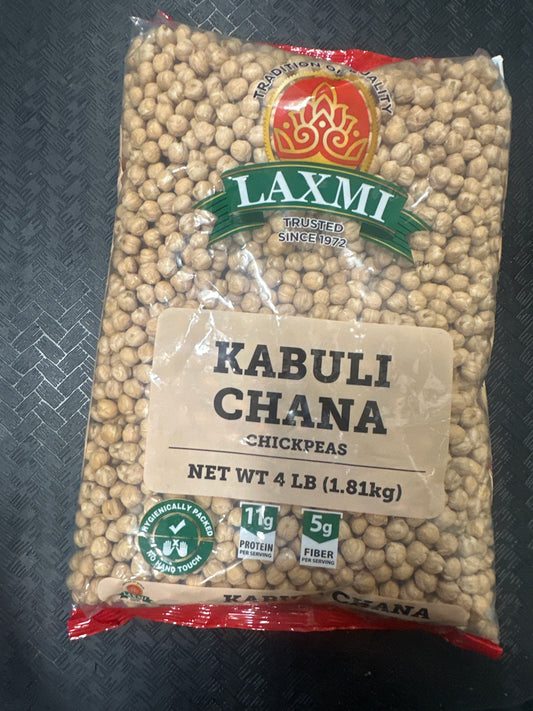 Laxmi Pulses Kabuli Chana 4lb / 1.81kg