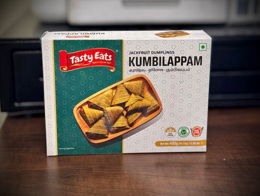 Tasty Eats Frozen Food Kumbilappam (Jackfruit Dumplings) 400g / 14.1oz / 0.88lb