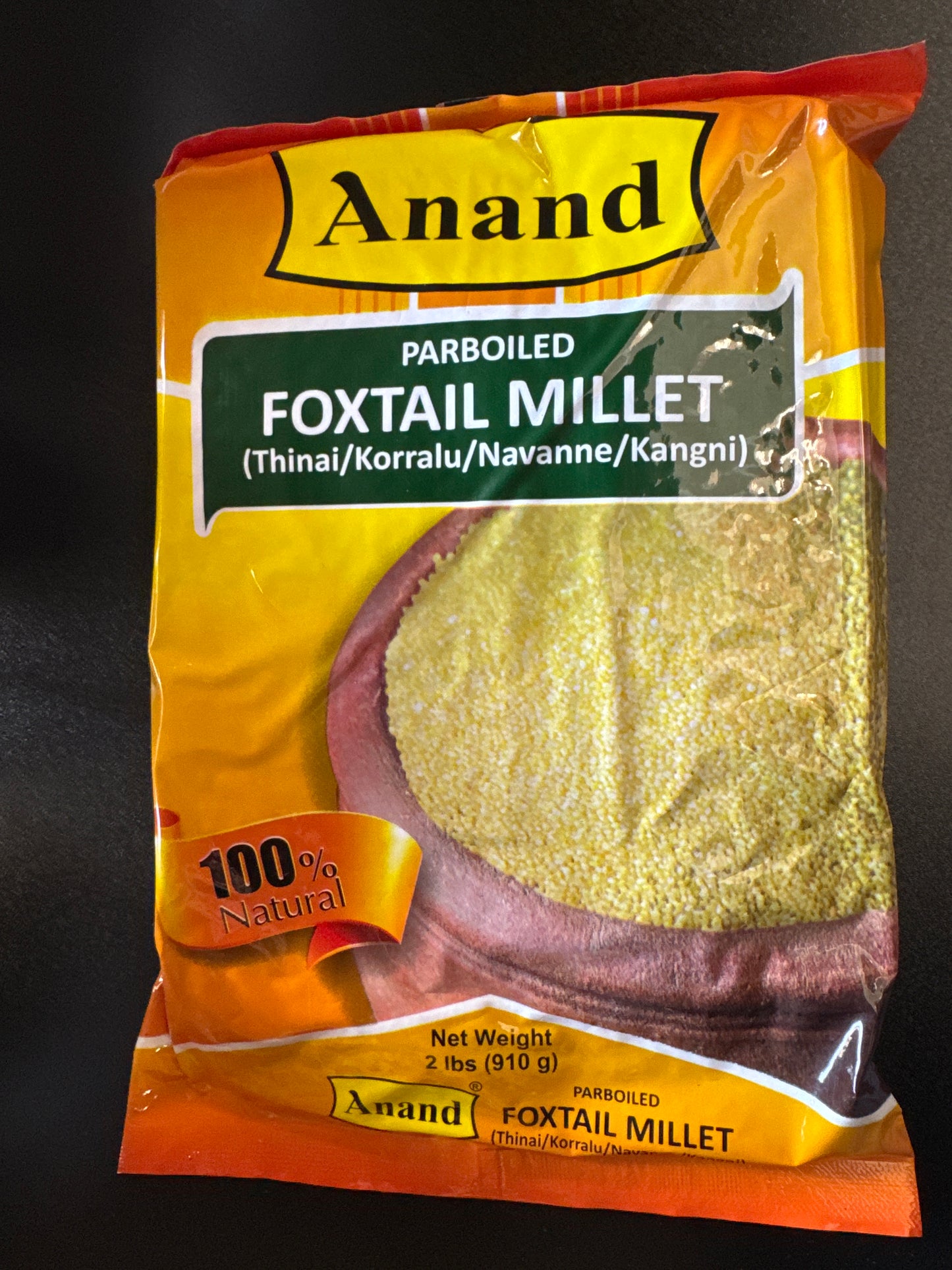 Anand Millets Parboiled Foxtail Millet 2lb / 910g