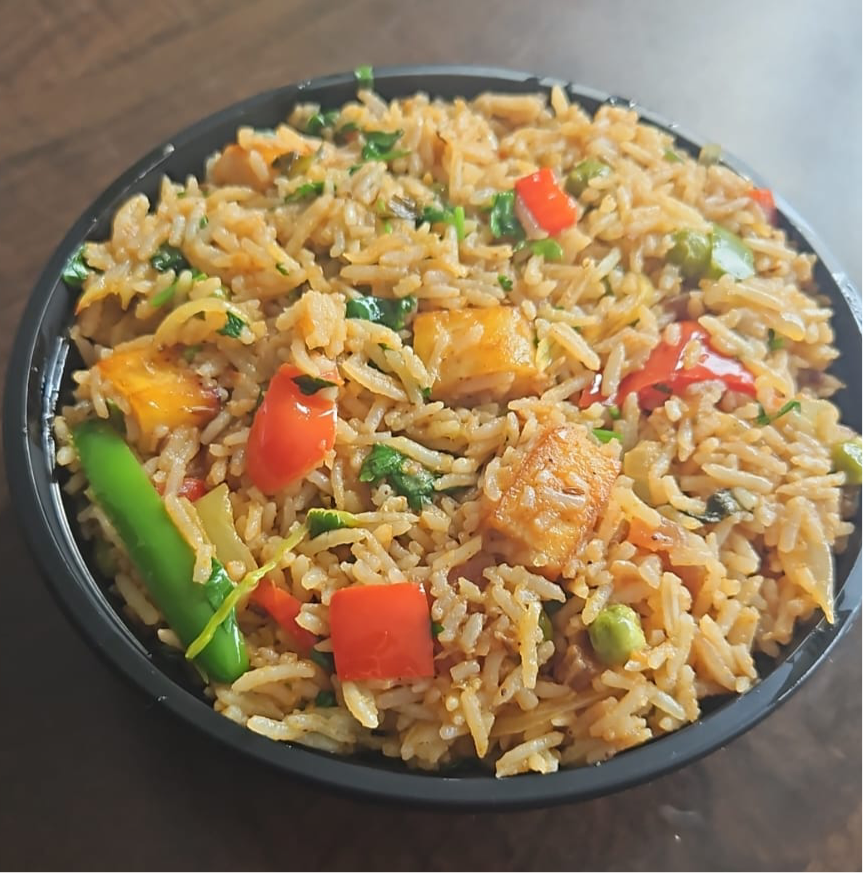 Mumbai style Paneer Tawa Pulao