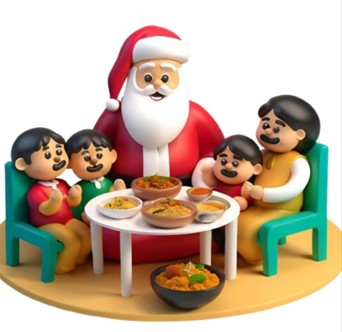 Ammas Special Christmas feast (Goat/Mutton Combo for 4 persons)