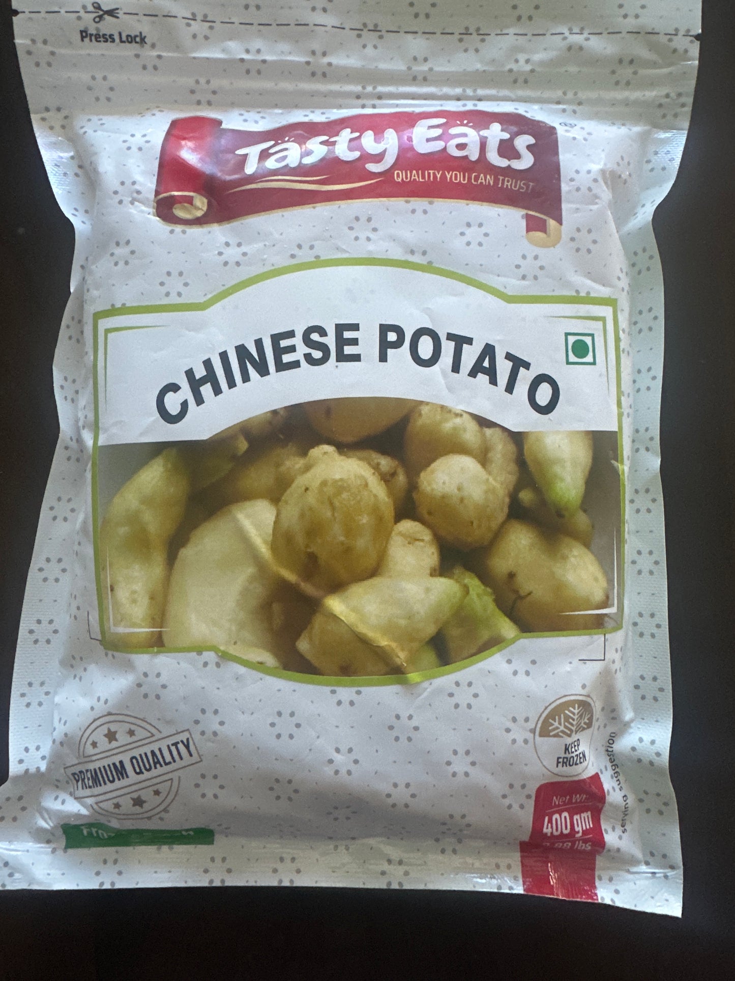 Tasty Eats Frozen Food Chinese Potato 400g / 0.88lb / 14.1oz