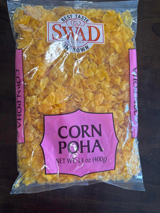Swad Fry Corn Poha 14oz / 400g