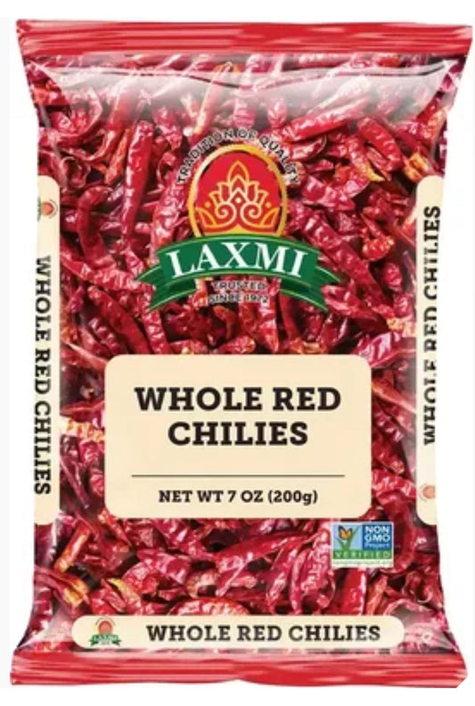 Laxmi red chilli whole 200gm