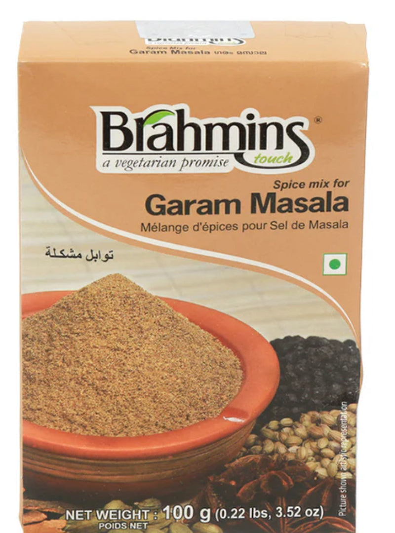 Brahmins Spice Mix Garam Masala 100g / 3.52 oz / 0.22 lb