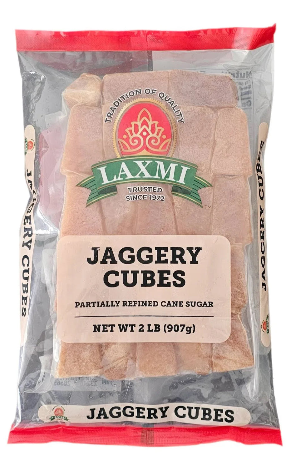 Laxmi Dry Food Jaggery Cubes 2lb / 907g
