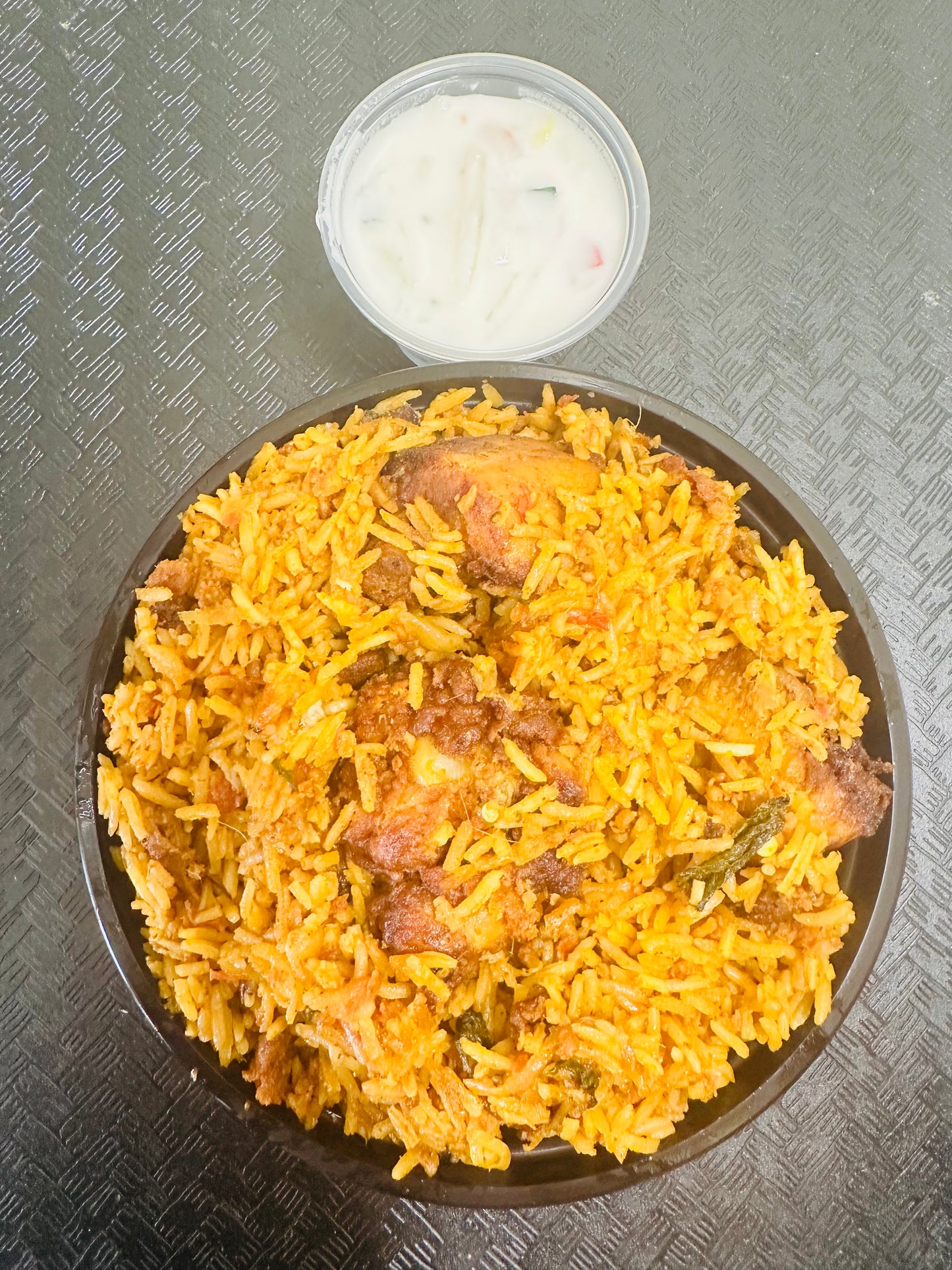 Chennai Style Chicken 65 Biriyani