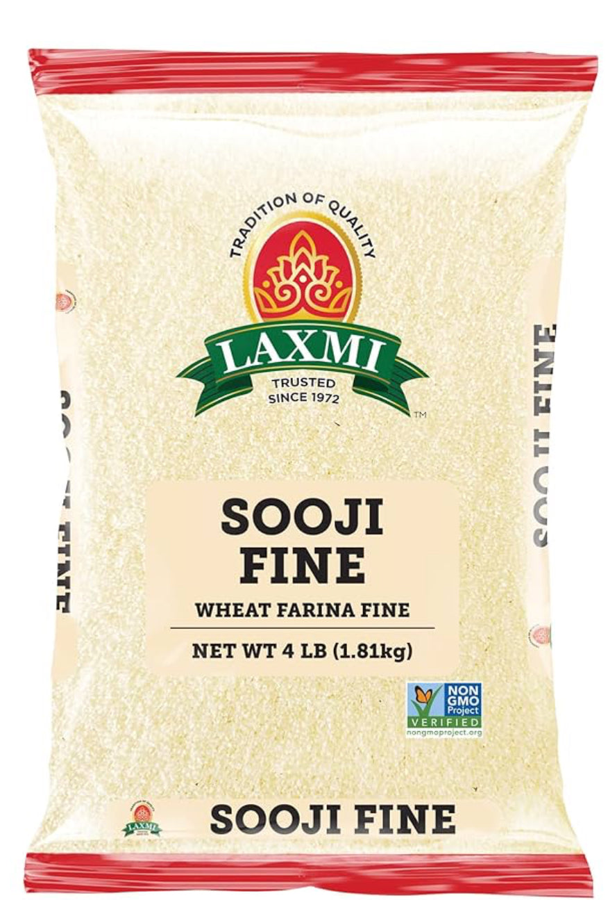 Laxmi Cooking Mix Sooji Fine 4lb / 1.81kg