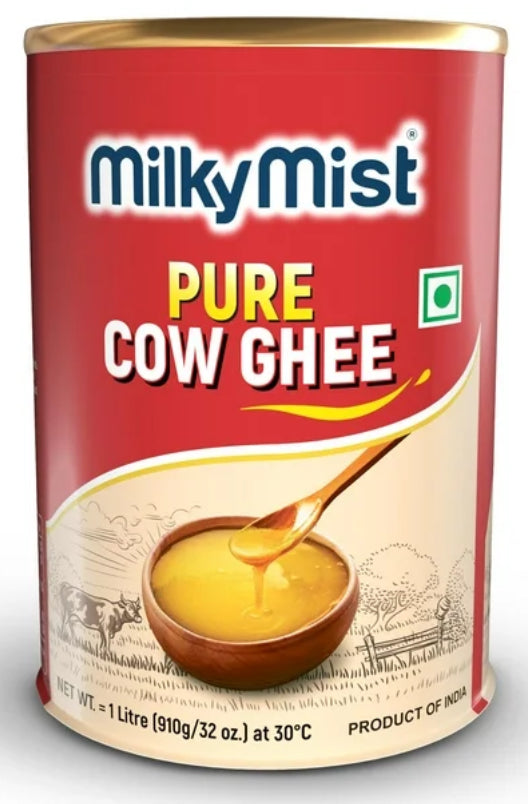 Milky Mist Clarified Butter Cow Ghee 1 Litre / 910g / 32oz