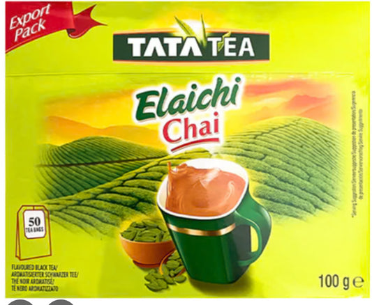 Tata Tea Cardamom Flavor Elaichi Chai 3.53 oz / 100 gm