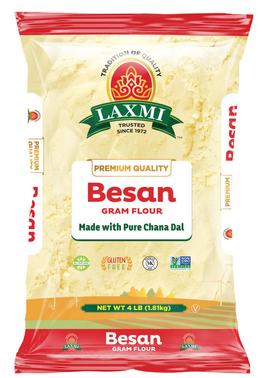 Laxmi Flour Premium Quality Besan 4lb / 1.81kg