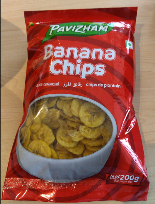 Pavizham banana chips 200gm