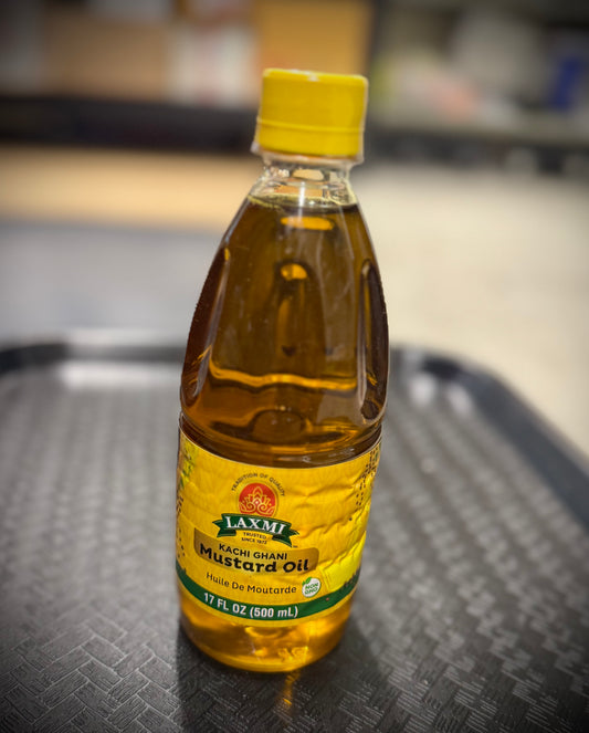 Laxmi Oil Kachi Ghani Mustard Oil 17fl oz / 500ml
