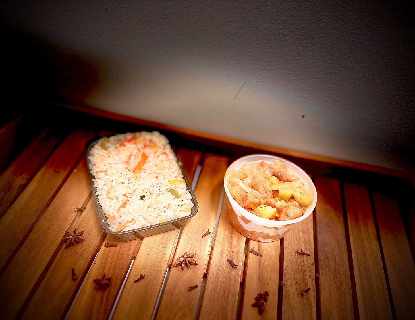 Fried Rice with Chilli Chicken