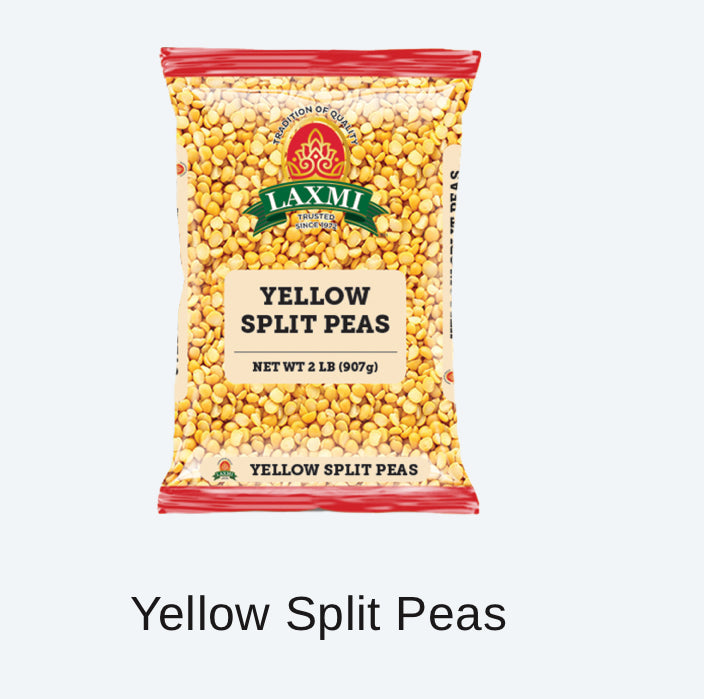Laxmi yellow split peas 2 lb /907g