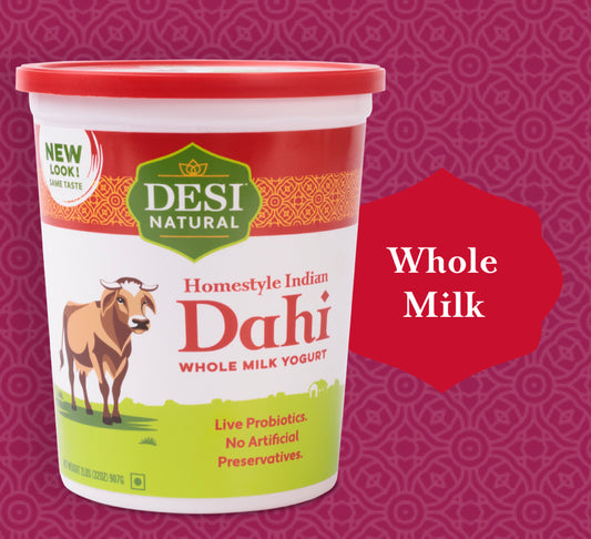 Desi Naturals Dairy Homestyle Indian Dahi 2lb / 32oz / 907g