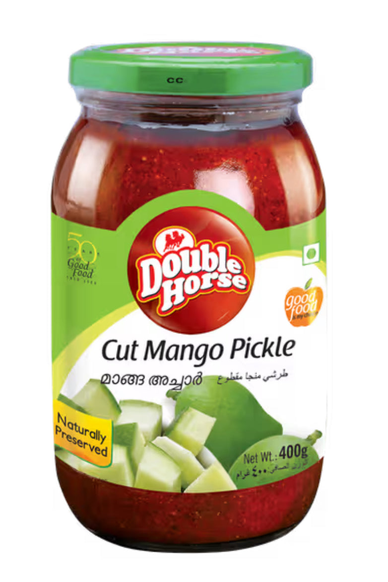 Double horse cut mango pickle