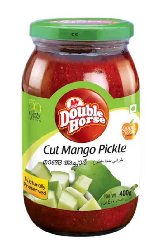 Double horse cut mango pickle
