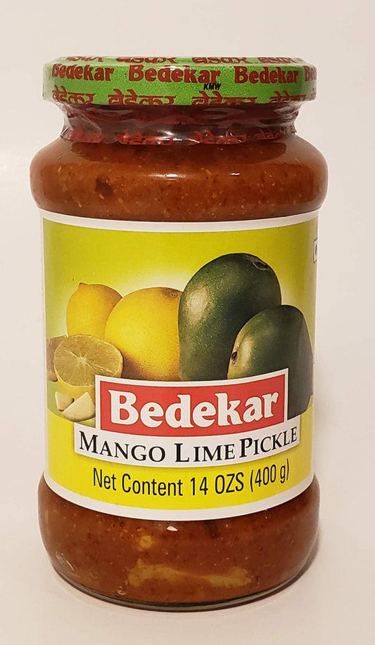 Bedekar Pickle Mango Lime Pickle 400g / 14oz