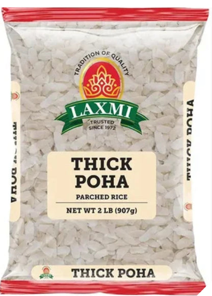Laxmi Rice Flakes Poha Thick 2lb / 207g