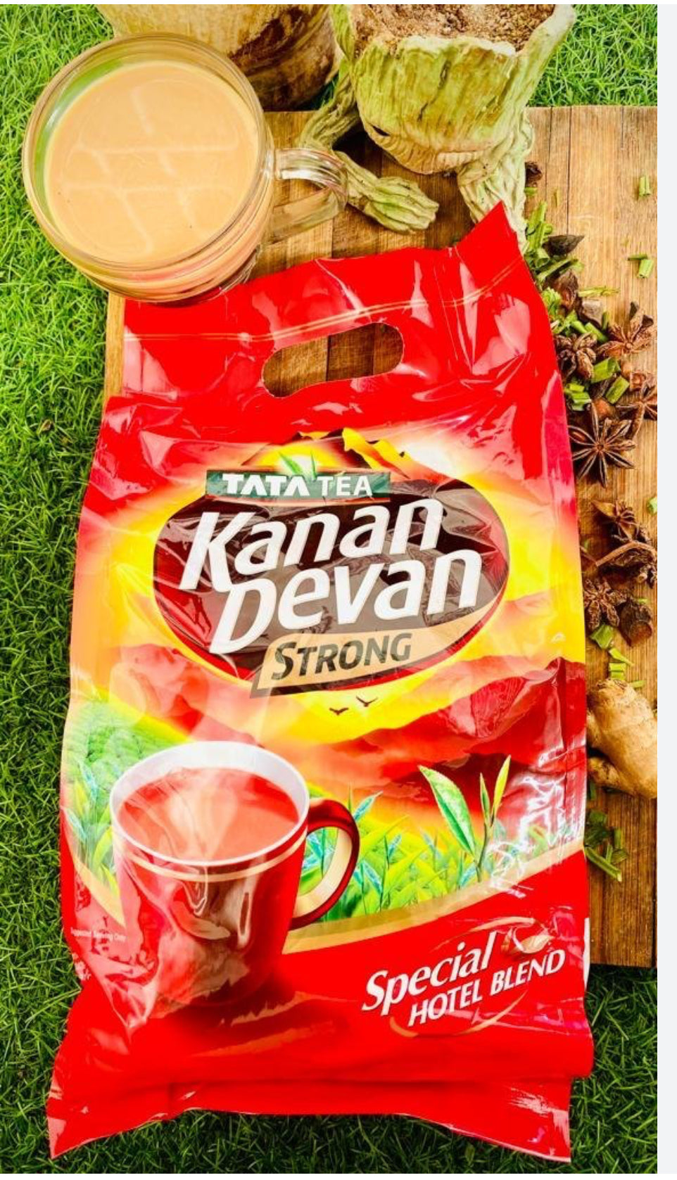 Tata Tea Powder Kanan Devan Strong Special Hotel Blend 1kg