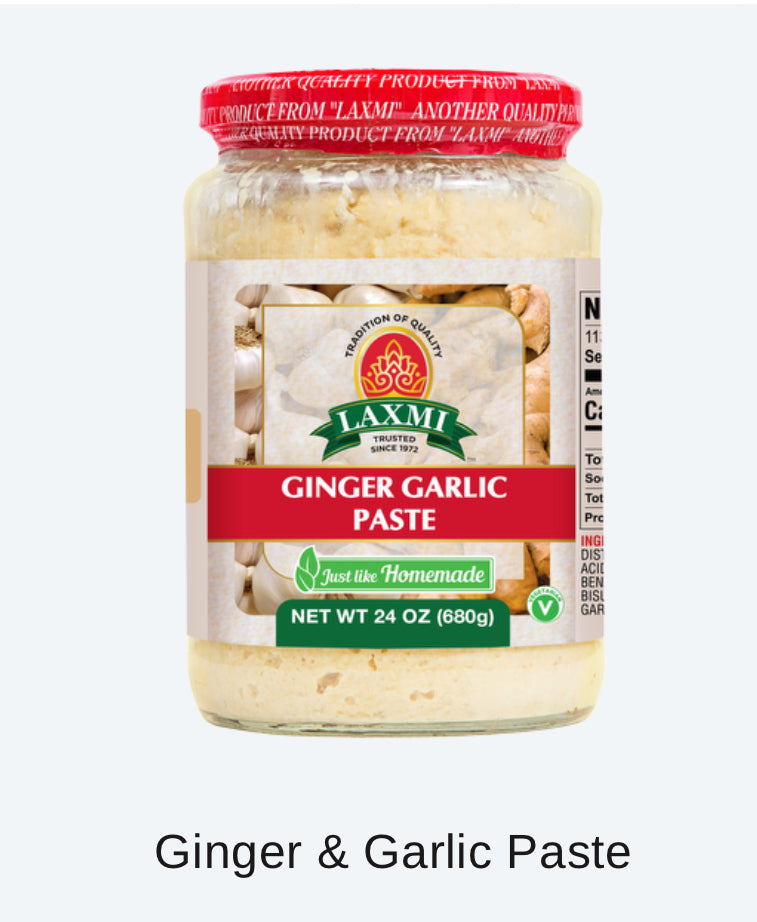 Laxmi Spice Mix Ginger Garlic Paste 24oz / 680g