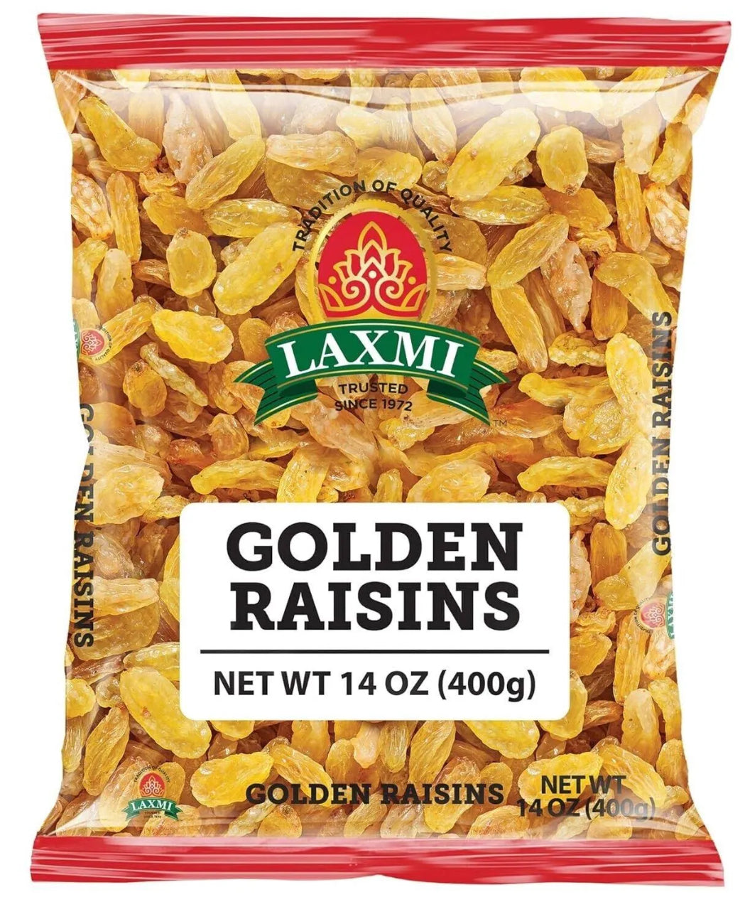 Laxmi Dry Fruits Golden Raisins 14 oz / 400 g