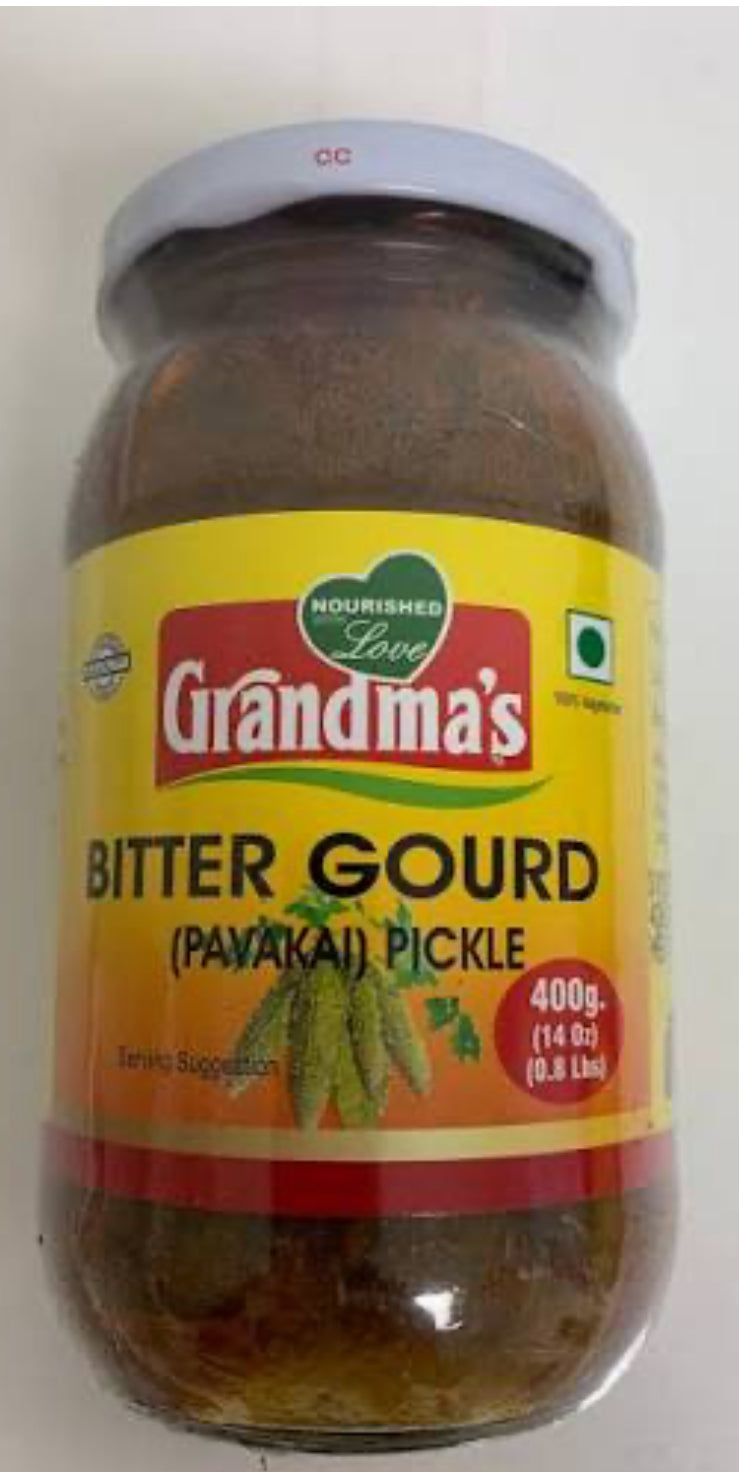 Grandma bittergourd red pickle 400gm