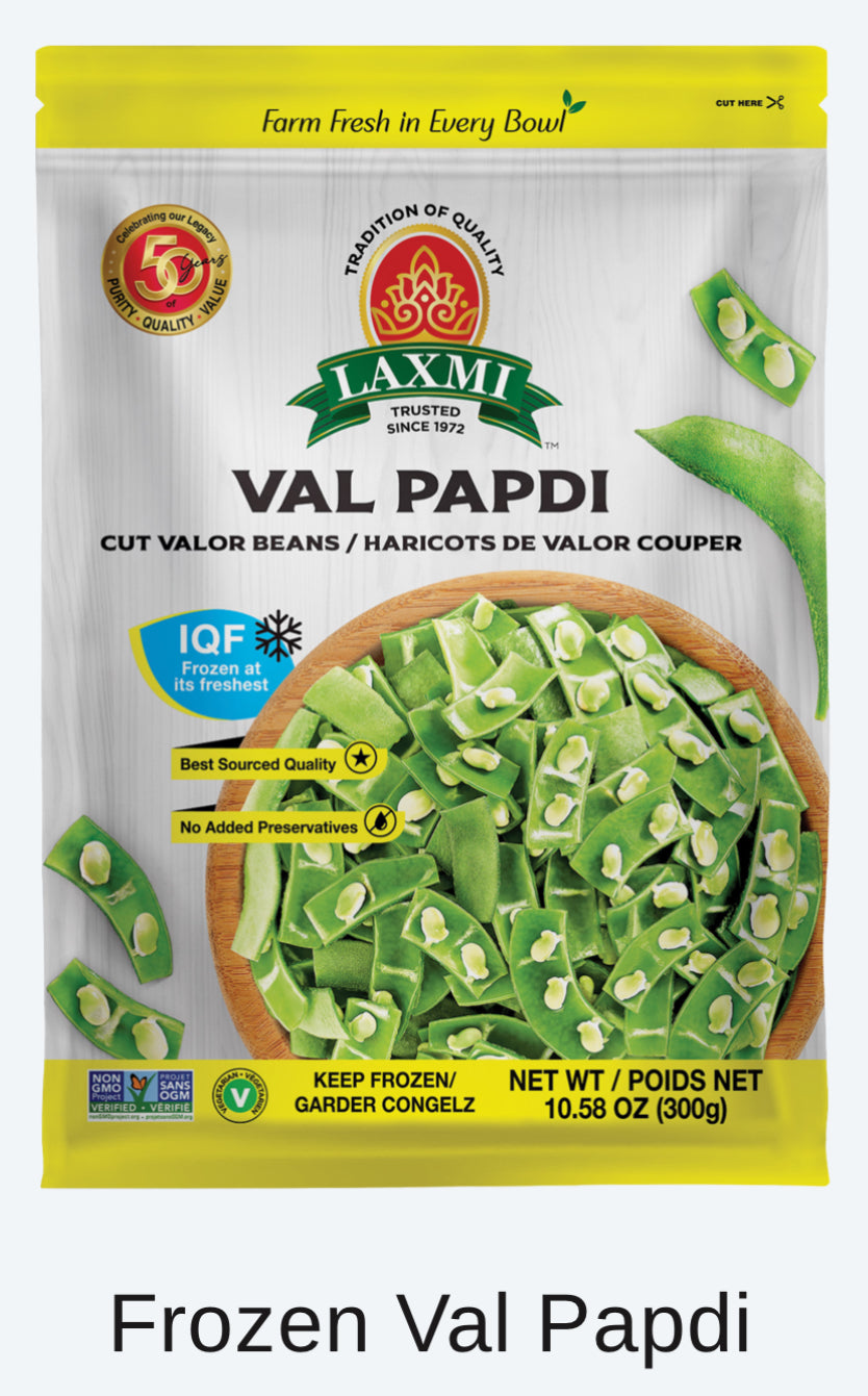 Laxmi Frozen Food Val Papdi 10.58oz / 300g