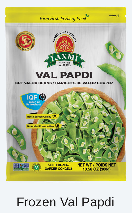 Laxmi Frozen Food Val Papdi 10.58oz / 300g