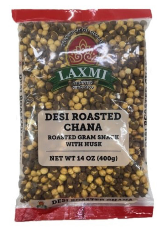 Laxmi Snack Desi Roasted Chana 14oz / 400g