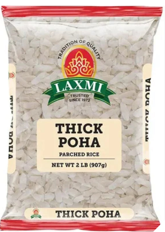 Laxmi Rice Flakes Poha Thick 2lb / 207g
