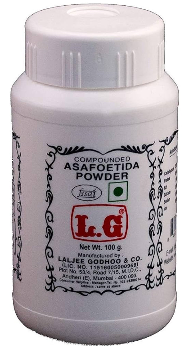 LG Spices Compounded Asafoetida Powder 100g / 3.50oz