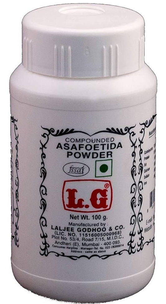 LG Spices Compounded Asafoetida Powder 100g / 3.50oz