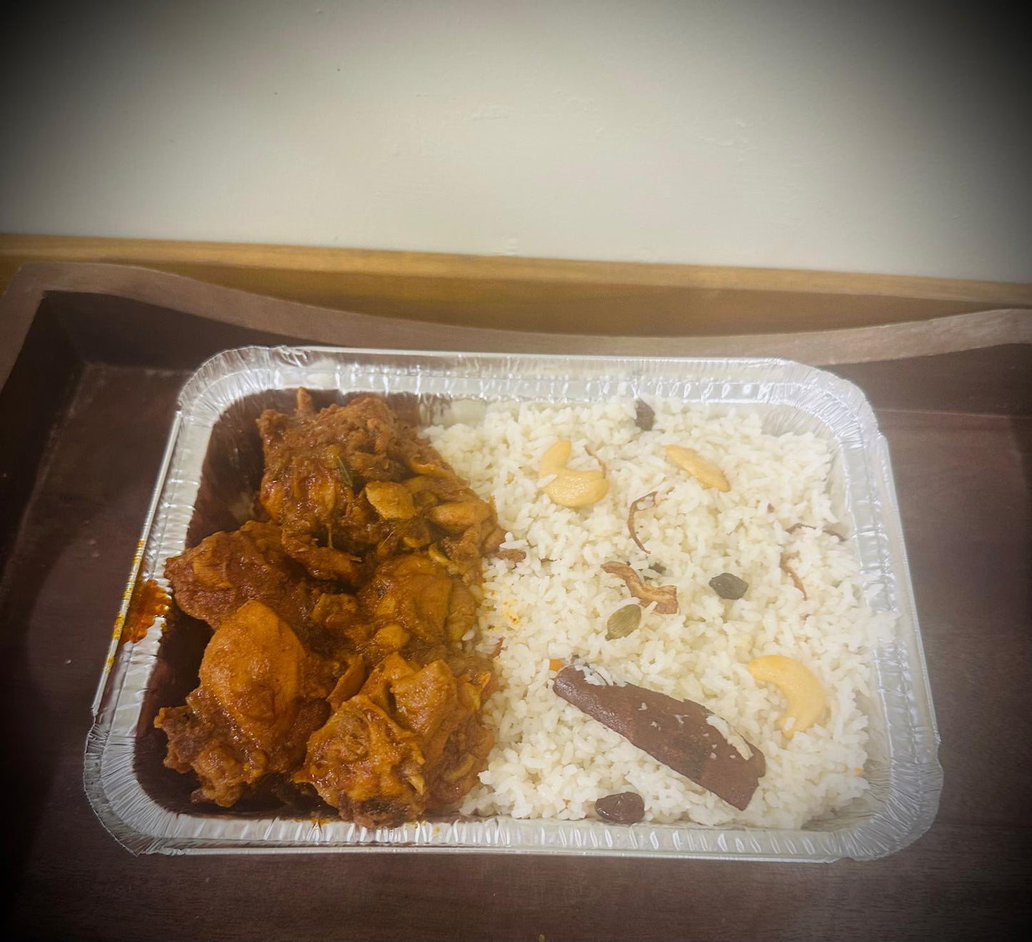 Ghee Rice + Chicken kondattam combo