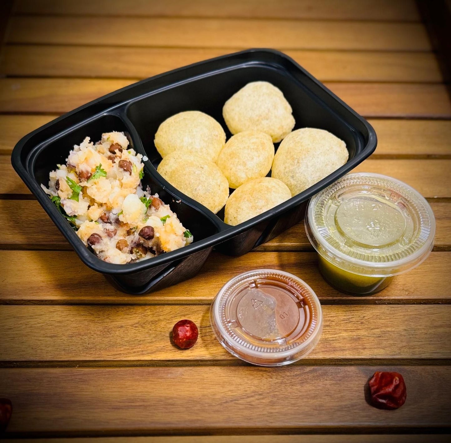 Street style Pani puri