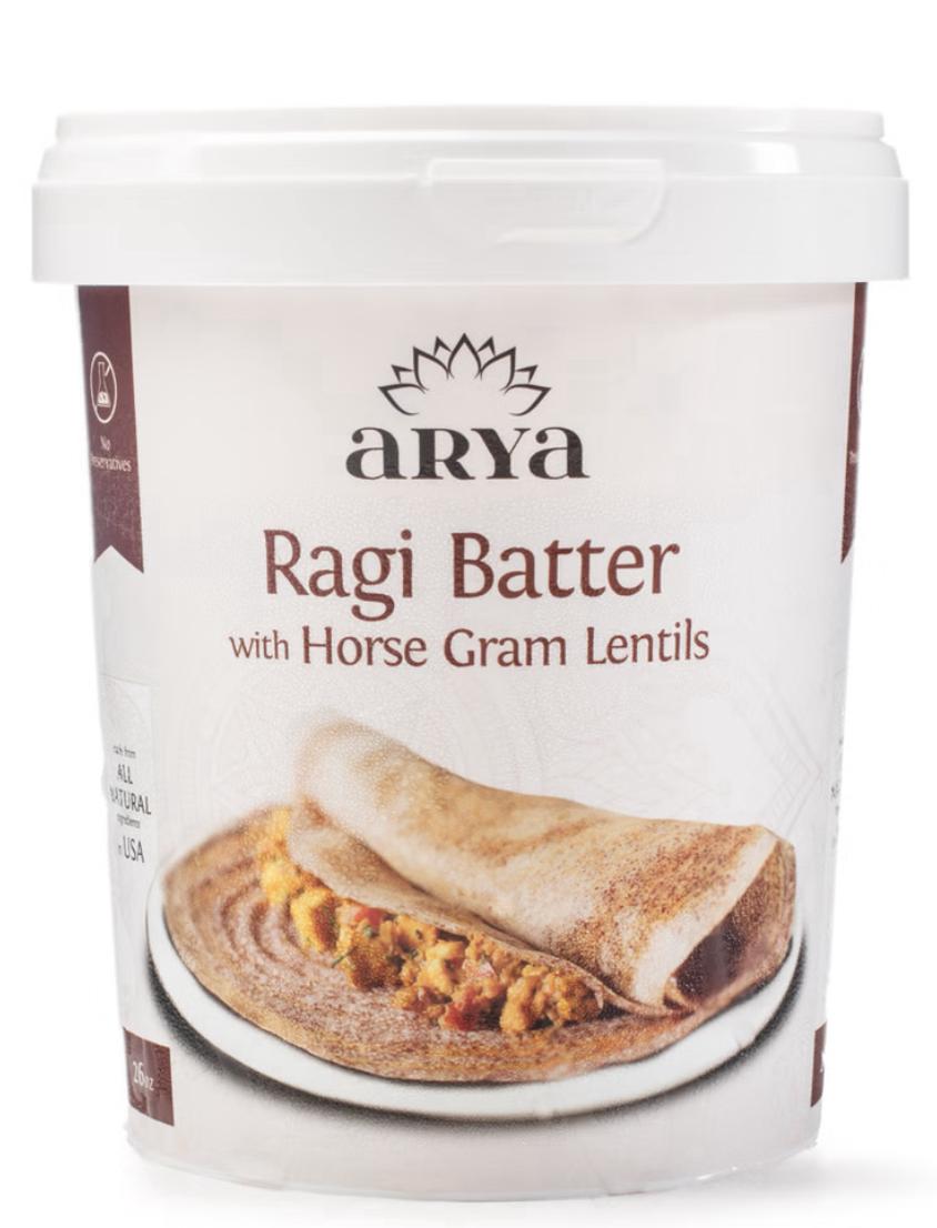 Arya - Ragi Batter with Horse Gram Lentils