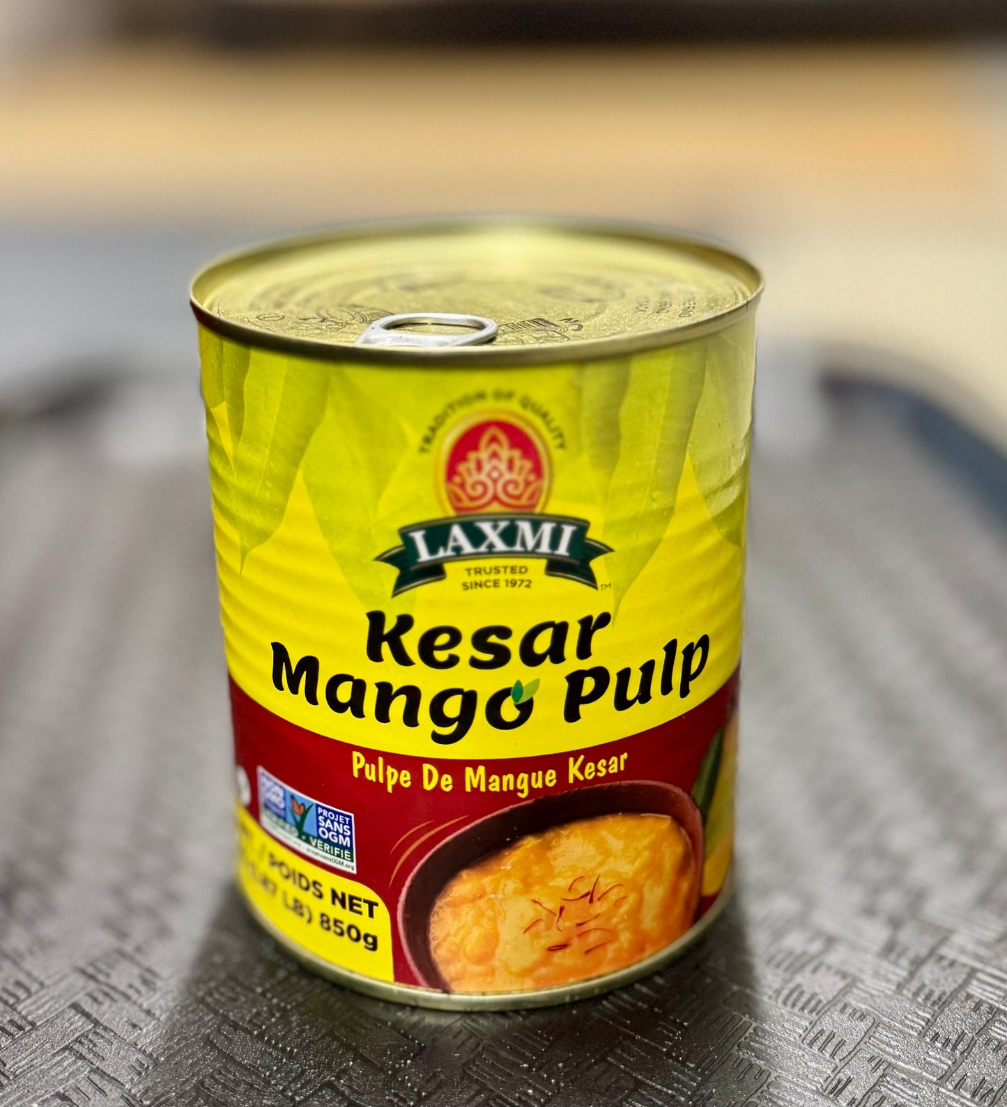 Laxmi Pulp Kesar Mango 30oz / 1.87lb / 850g