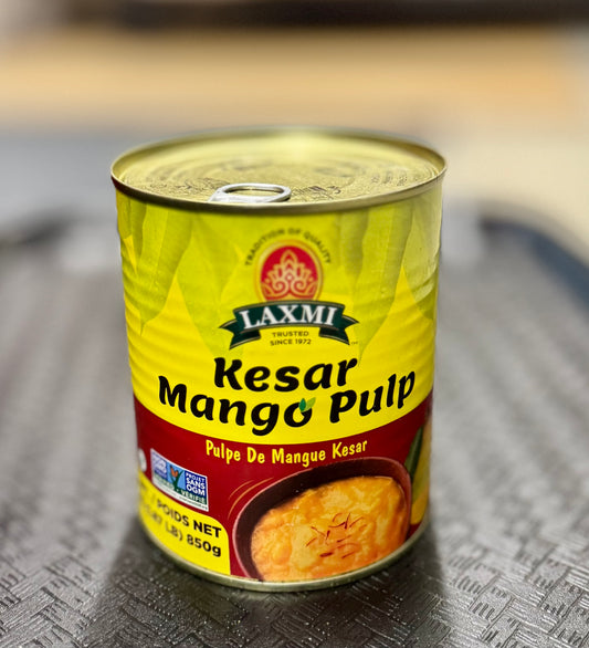 Laxmi Pulp Kesar Mango 30oz / 1.87lb / 850g