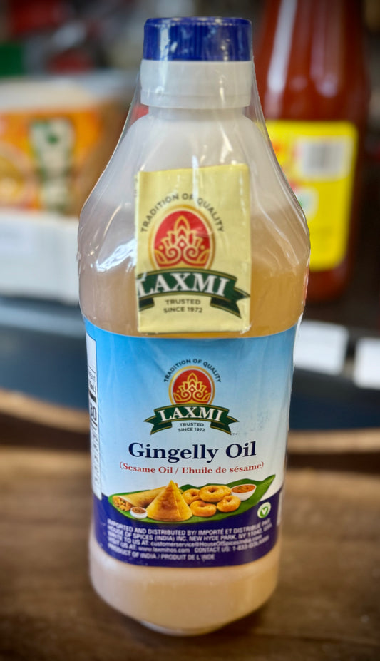 Laxmi Oil Gingelly Oil 33.8floz / 1.06qt / 1L