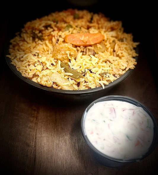 Hyderabadi Veg Dum Biriyani