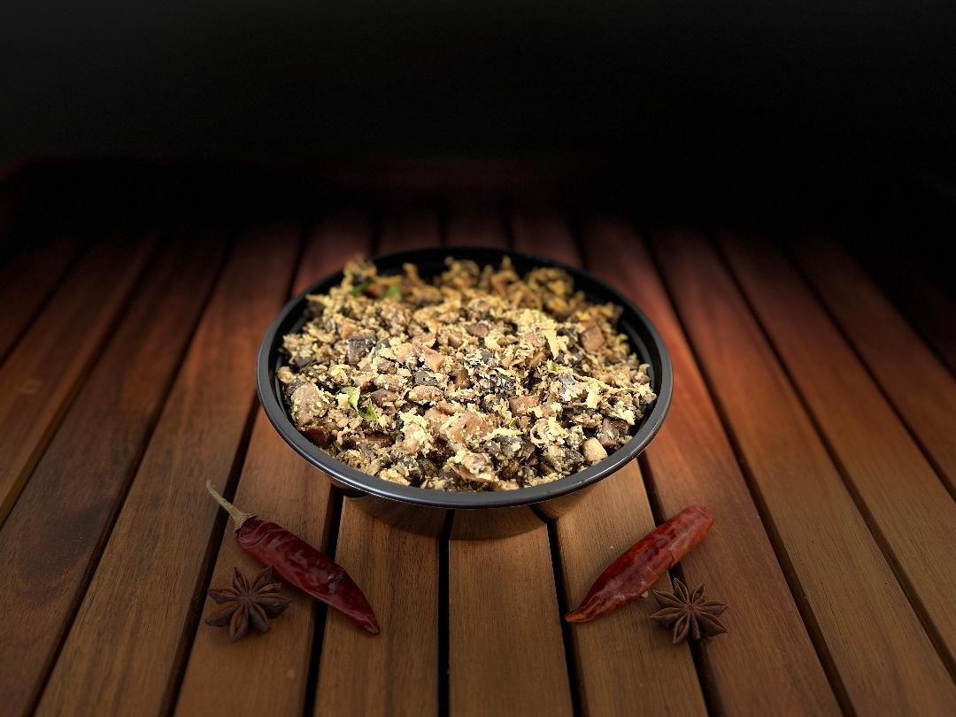 Mushroom Thoran / poriyal