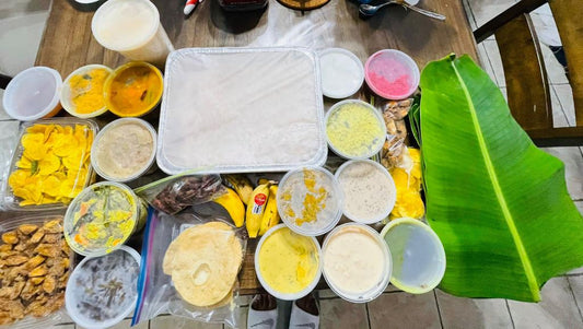 Ammas special Onam Sadya for 2 people- The Real Taste of Kerala Onam Sadya (Fresh)